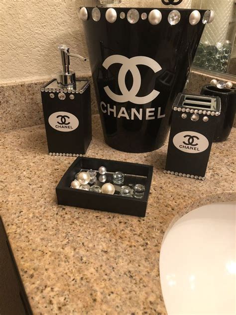 chanel bathroom set ebay|chanel body wash set.